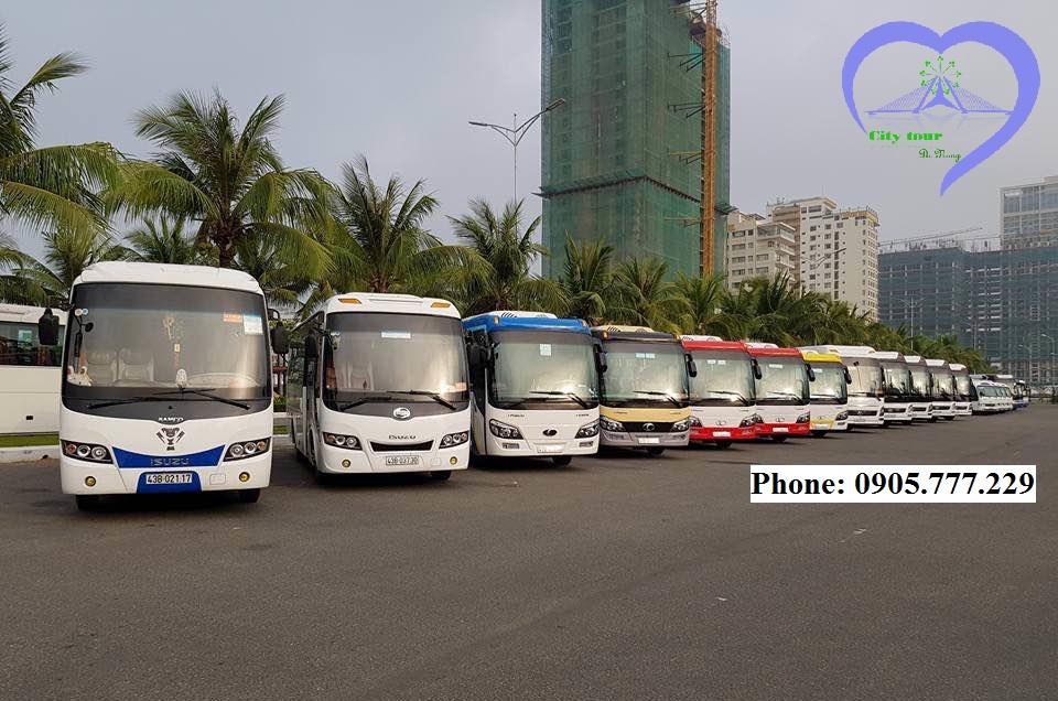 Tuyến xe bus Đà Nẵng đi Bà Nà hằng ngày.